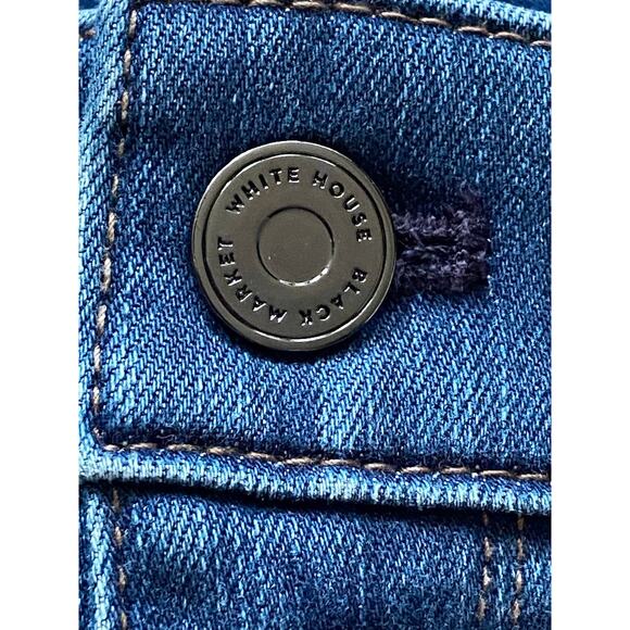 WHITE HOUSE | BLACK MARKET 'The Slim Ankle' Jeans sz 12 - Picture 3 of 13